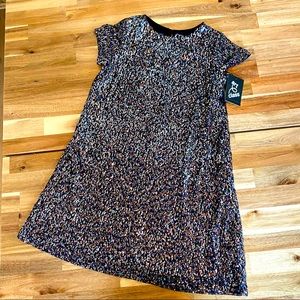 Art Class Multi colored sparkly Dress 👗 size M 7/8